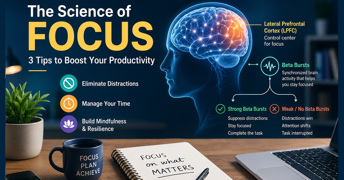 The Productivity Box: Maintaining Focus Using Brain Science